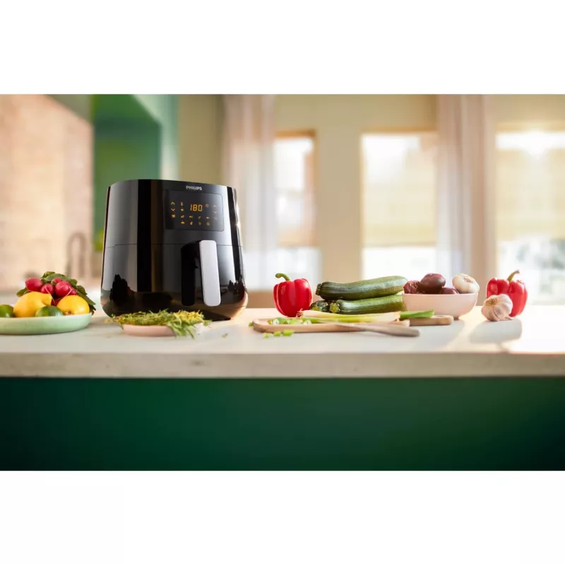 Philips 3000 series HD9270/70 Airfryer XL, heteluchtfriteuse, 6,2 L, 1,2 kg, Rapid Air, 200 °C, 5 personen