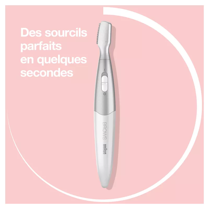 Braun FG1106 precisietrimmer zilver