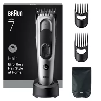 Braun HC7590 haartrimmer/scheerapparaat zwart, zilver 17 nikkel-metaalhydride (NiMH)