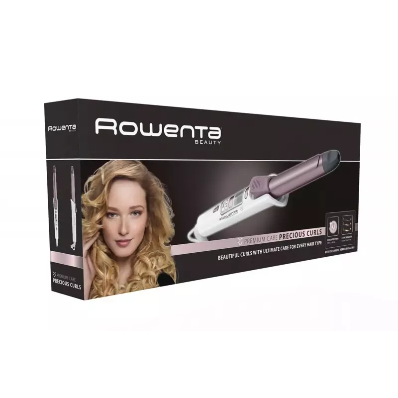 Rowenta CF3460 krultang warm zwart, roze, wit 1,8 m