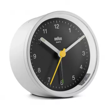Braun BC12WB kwartswekker zwart, wit