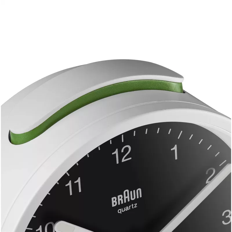 Braun BC12WB kwartswekker zwart, wit