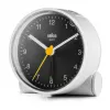Braun BC01WB kwartswekker zwart, wit