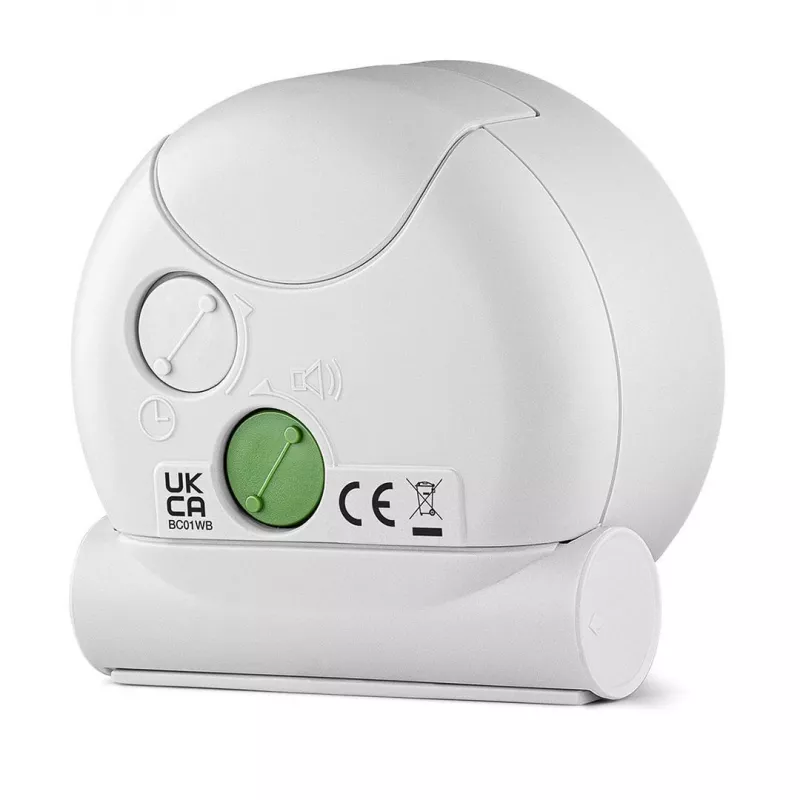 Braun BC01WB kwartswekker zwart, wit