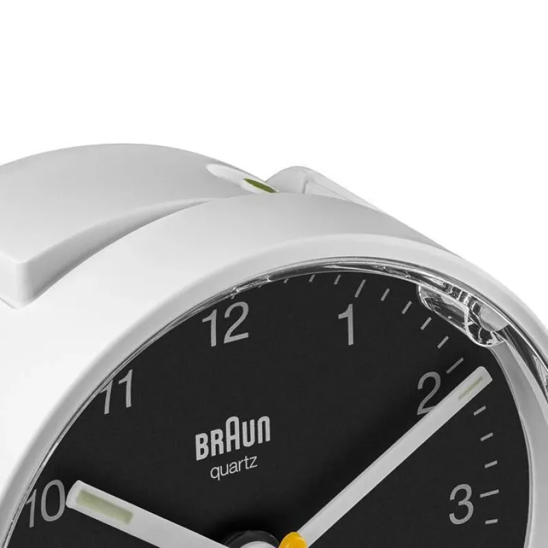 Braun BC01WB kwartswekker zwart, wit