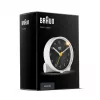 Braun BC01WB kwartswekker zwart, wit