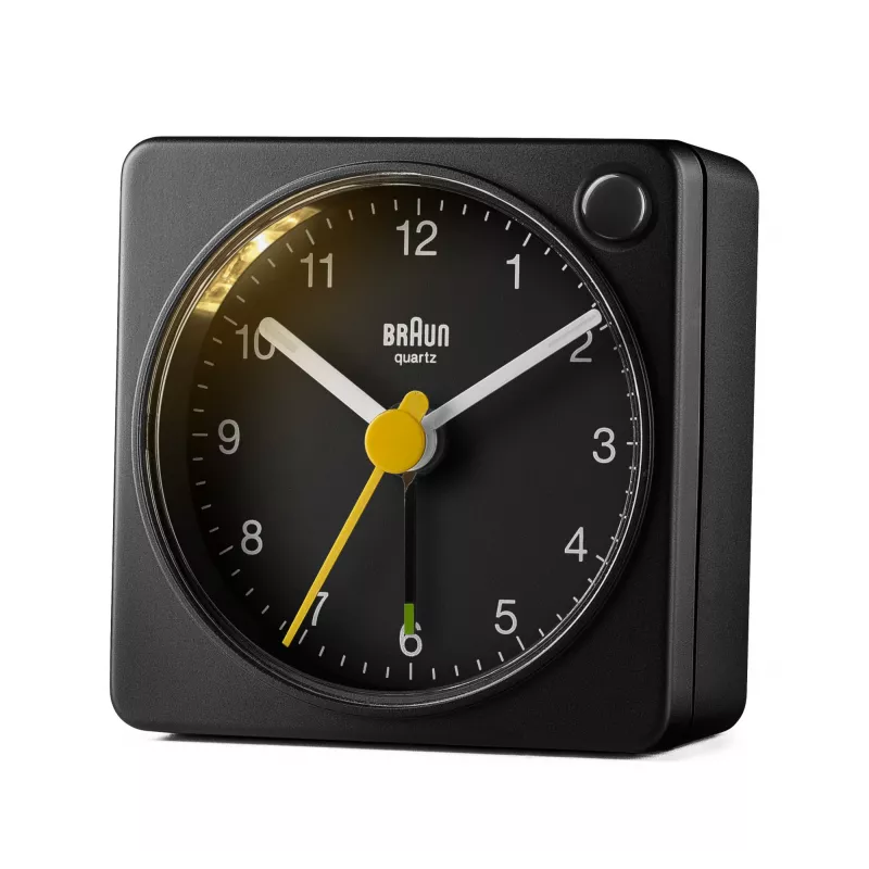 Braun BC02XB wekker kwartswekker zwart