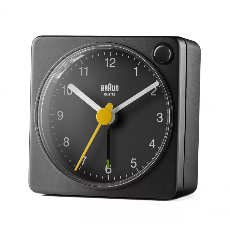 Braun BC02XB wekker kwartswekker zwart
