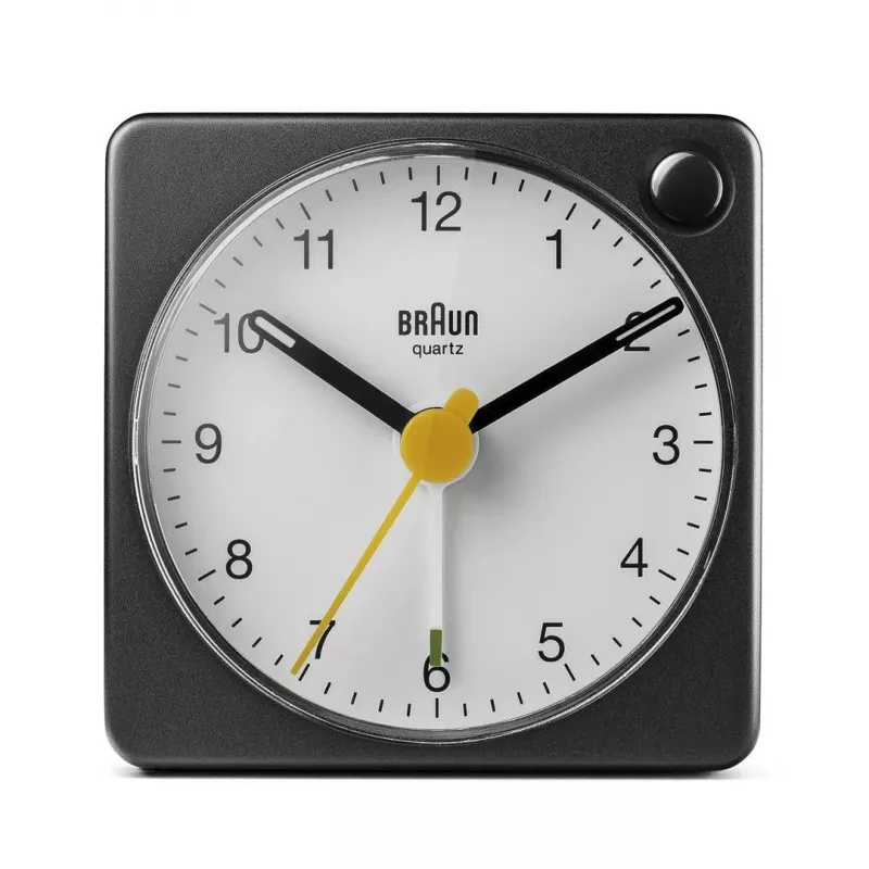 Braun BC02XBW kwartswekker zwart, wit