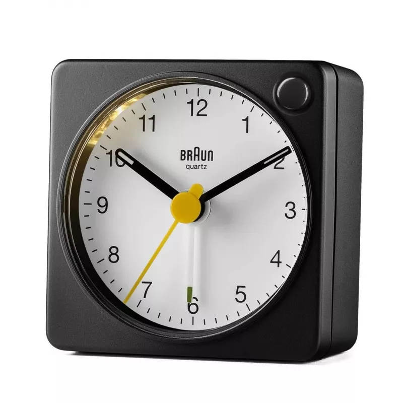 Braun BC02XBW kwartswekker zwart, wit