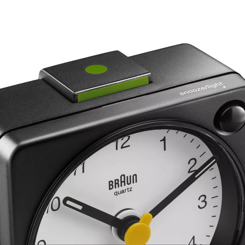 Braun BC02XBW kwartswekker zwart, wit