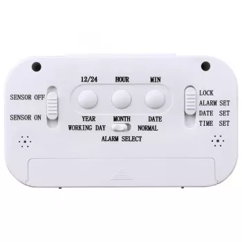 Hama RC 660 digitale wekker wit