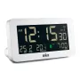 Digitale wekker Braun BC10 wit LCD-achtergrondverlichting