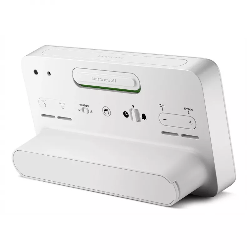 Digitale wekker Braun BC10 wit LCD-achtergrondverlichting