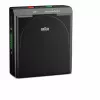 Wekker BRAUN BC 05 B quartz opvouwbaar zwart — compacte reiswekker