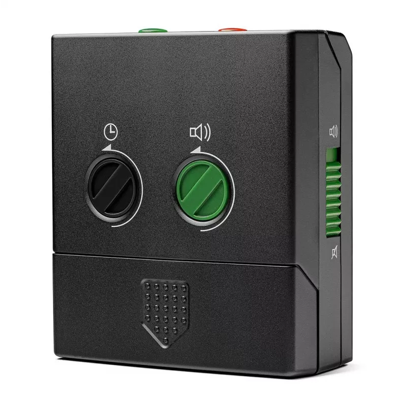 Wekker BRAUN BC 05 B quartz opvouwbaar zwart — compacte reiswekker