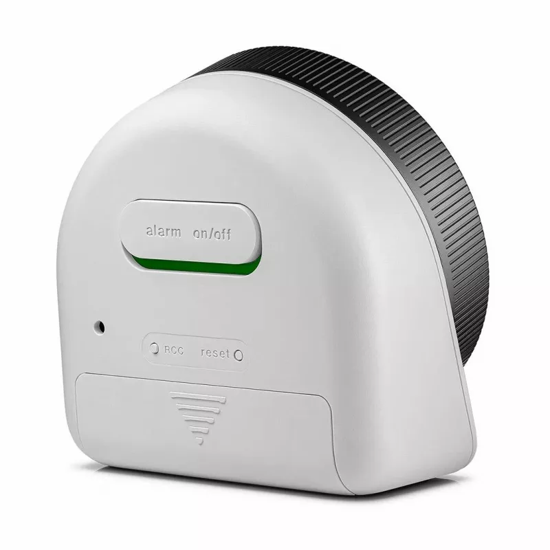 Braun BC24W-DCF wand-/tafelklok radiografische wekker rechthoekig zwart, wit