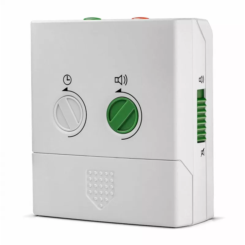 Braun BC05W wand-/tafelklok analoge klok rechthoekig wit