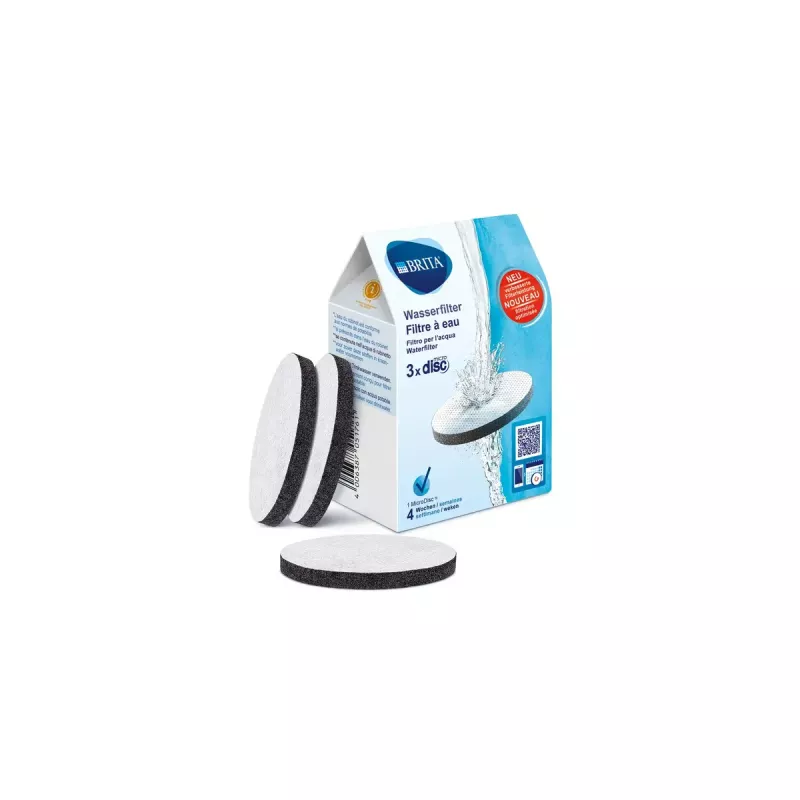 BRITA MicroDisc waterfilterschijven voor filterfles, 3 stuks