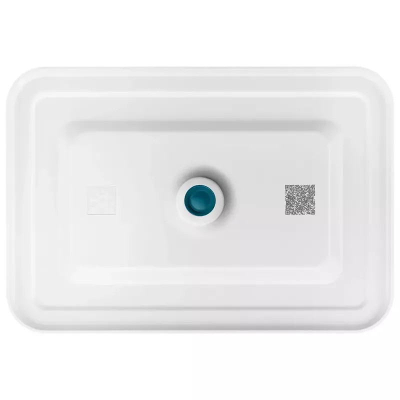 Container ZWILLING Fresh & Save rechthoekig 2,2 L transparant wit