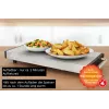 Unold Elena voedselwarmer zwart, RVS