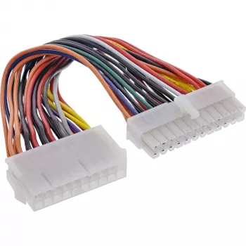 InLine moederbord stroomadapterkabel 20-pins bus / 24-pins EPS-stekker 0,16 m