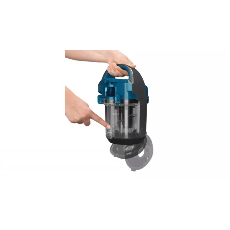 Cilinderstofzuiger Bosch BGS05A220 700W zakloos 1.5L, telescopische RVS buis, wasbaar EPA-filter
