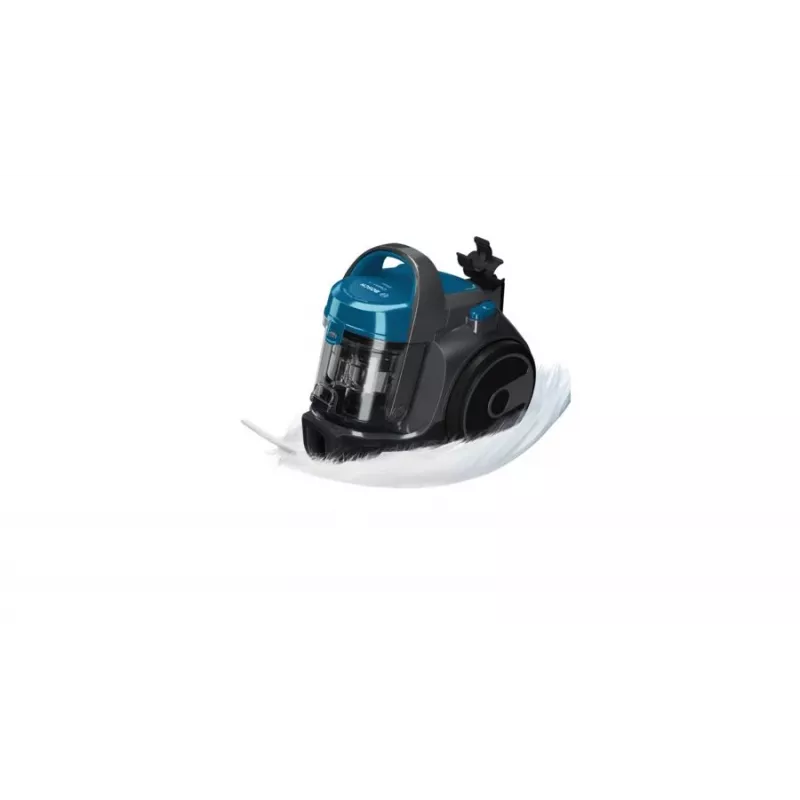 Cilinderstofzuiger Bosch BGS05A220 700W zakloos 1.5L, telescopische RVS buis, wasbaar EPA-filter
