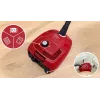 Steelstofzuiger Bosch Serie 4 BGD38RD1H, 600 W, 4 L stofzak, droogzuigen, rood