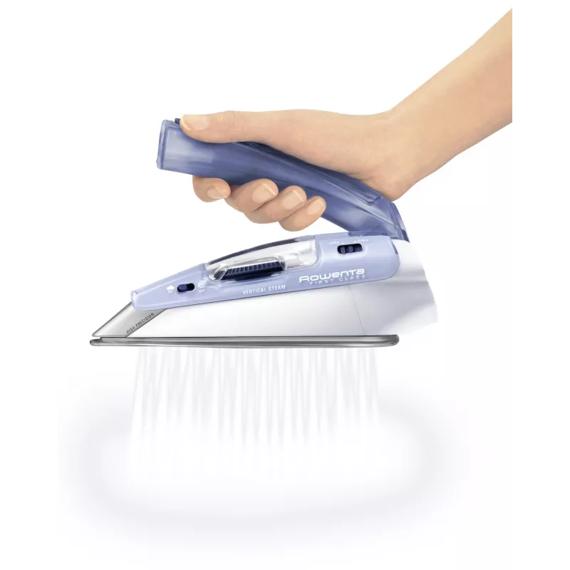 Rowenta DA1510F1 strijkijzer stoomstrijkijzer Microsteam 200 strijkzool 1000 W blauw, wit
