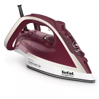 Tefal Ultimate Pure FV6810 stoomstrijkijzer 2800 W rood, zilver