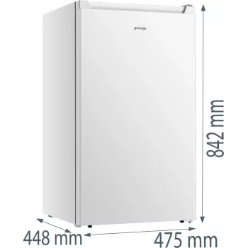 Gorenje F39EPW4 vriezer losstaand 61 L wit
