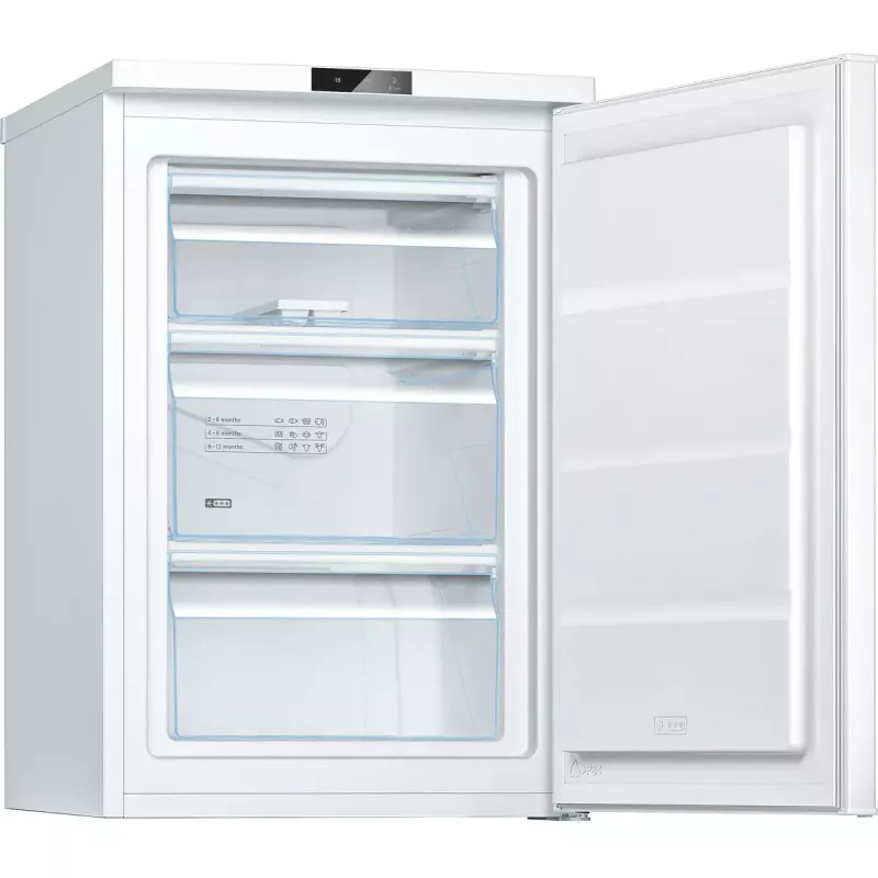 Vriezer Bosch Serie 2 GTV15NWEB — 83 L, vrijstaand, E-klasse, 39 dB, rechtse deurscharnier, wit
