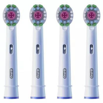 Opzetborstels Oral-B 860960 4-pack, witte vervangborstels
