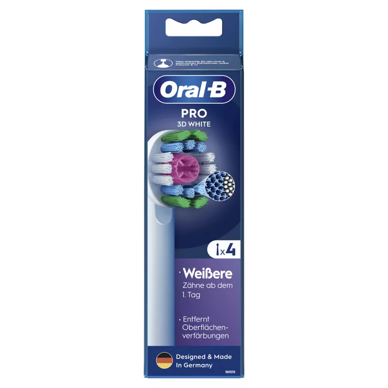 Opzetborstels Oral-B 860960 4-pack, witte vervangborstels