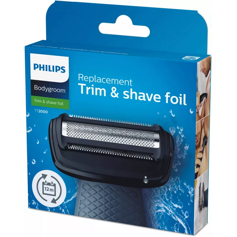 Philips Bodygroom vervangmes TT2000/43 waterdicht vervangmes scheerkop