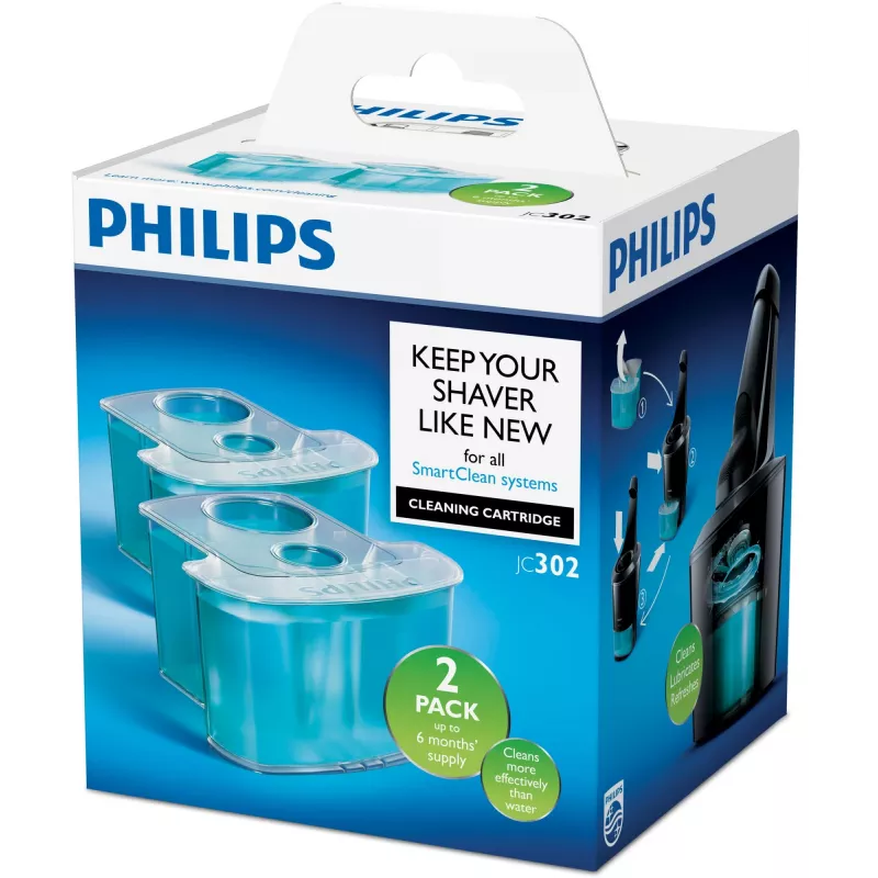 Reinigingspatroon Philips JC302/50 2-pack dual-filtersysteem