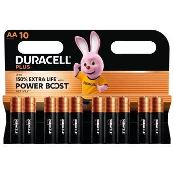 Duracell Plus wegwerpbatterij AA alkaline
