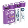 Oplaadbare batterij Ansmann 1312-0036 AA lithium-ion