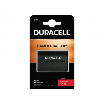 Cameraccu Duracell DR9943 LP-E6 1600mAh Li-Ion