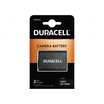 Cameraccu Duracell DR9954, vervangt Sony NP-FW50, 1030 mAh