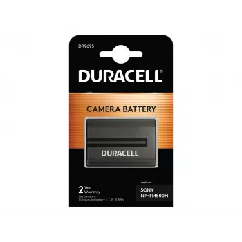 Cameraccu Duracell DR9695, vervangt Sony NP-FM500H, 1600 mAh