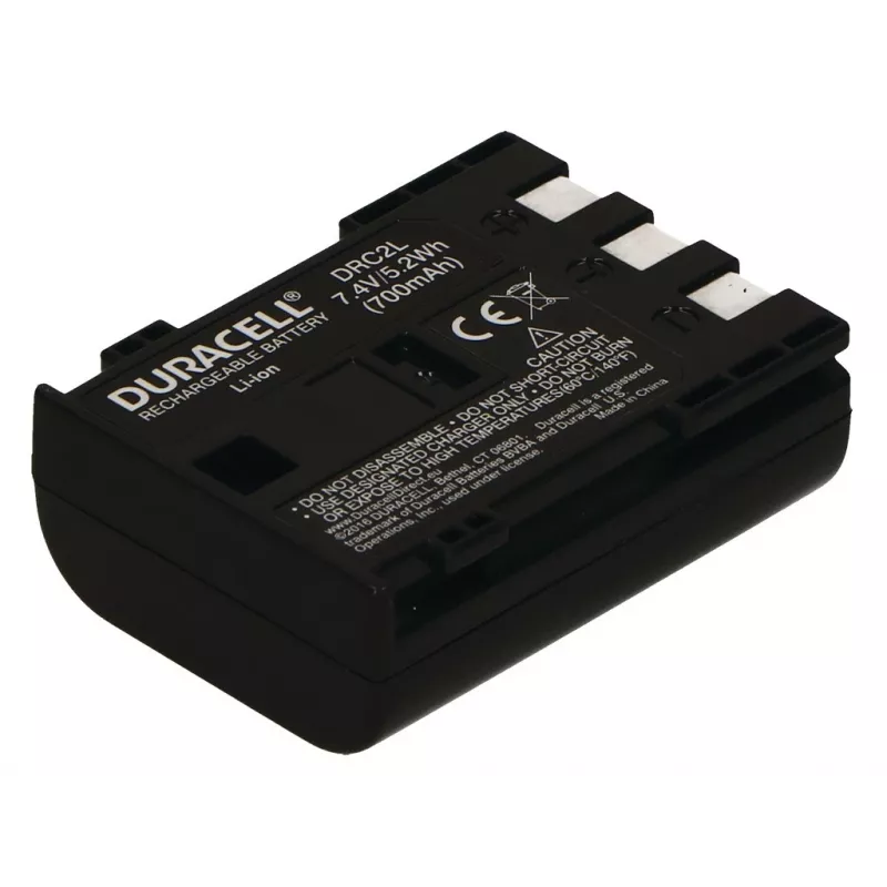 Duracell DRC2L camera-accu voor Canon NB-2L, Li-Ion, 700 mAh