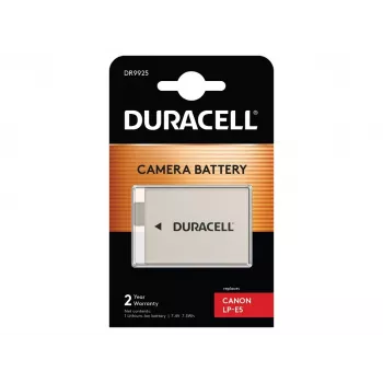 Duracell cameraccu - vervanging voor Canon LP-E5 accu, 1020 mAh, 7,4 V, lithium-ion (Li-Ion)