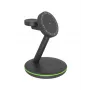 ICY BOX IB-SH102-CH hoofdtelefoon, smartphone, smartwatch zwart snelopladen