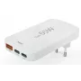 Hama 00201976 mobiele oplader laptop, powerbank, smartphone, tablet wit AC snelopladen binnen