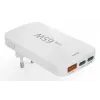 Hama 00201976 mobiele oplader laptop, powerbank, smartphone, tablet wit AC snelopladen binnen