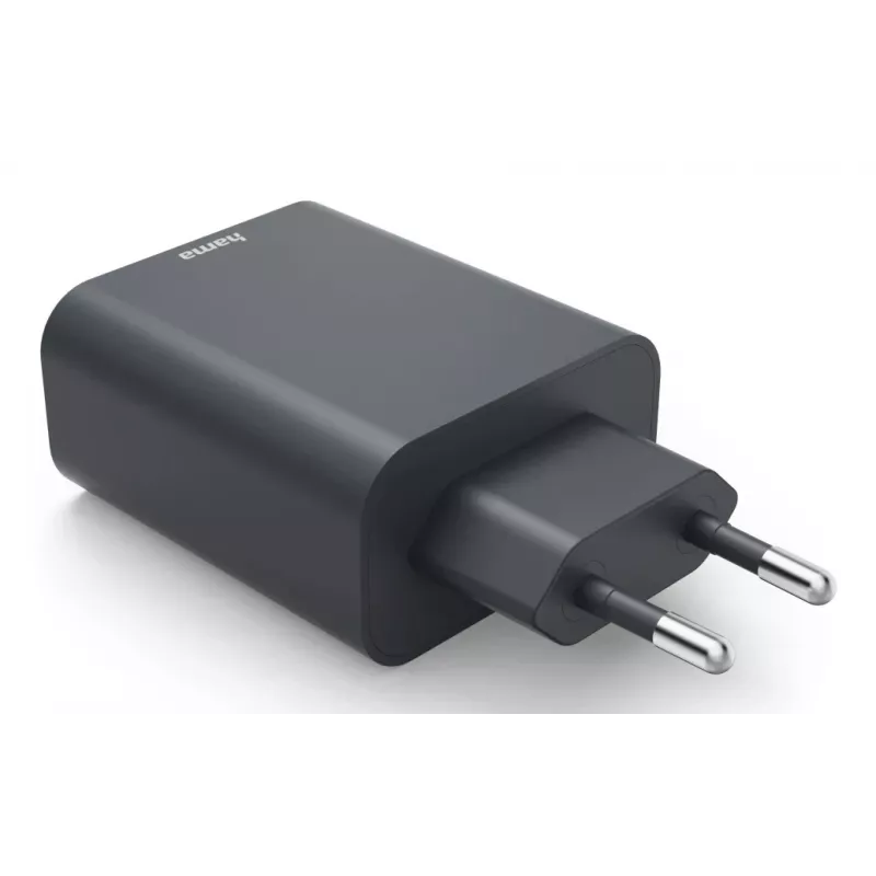 Hama 00086445 mobiele oplader smartphone, tablet grijs AC snelopladen binnen