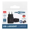 Oplader voor binnen Ansmann HC218PD Universal zwart