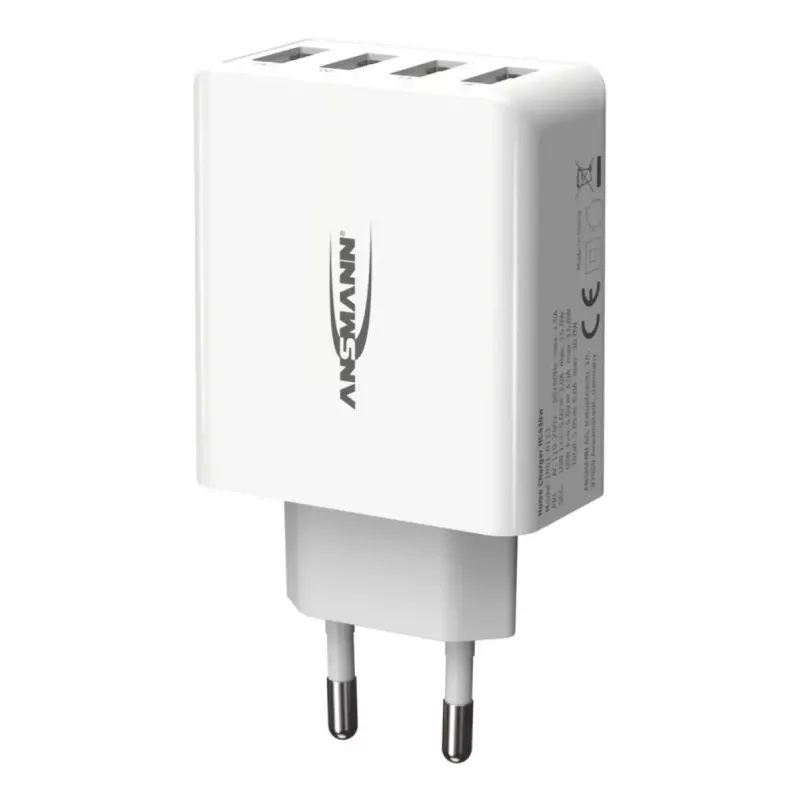 Oplader Ansmann HC430 Universal wit AC voor binnen